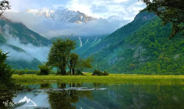 مسیر عسل محله به دشت دریاسر