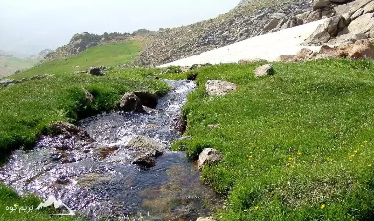 کوه الوند و زرده