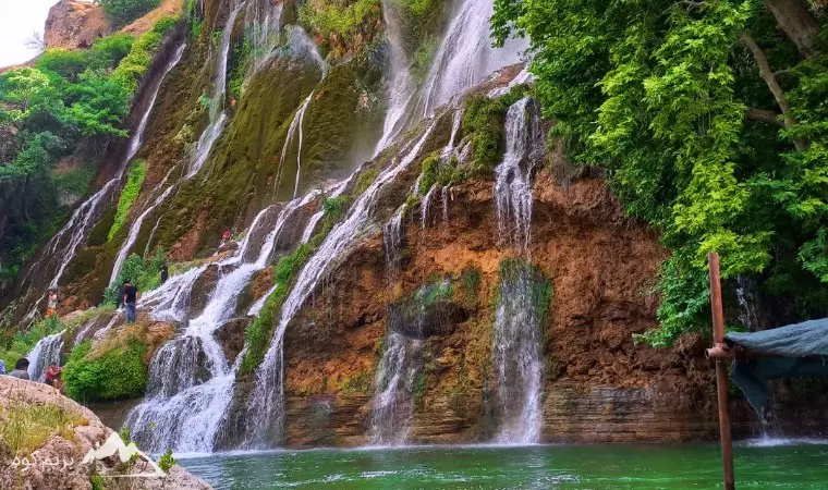 تصاویر آبشار بیشه