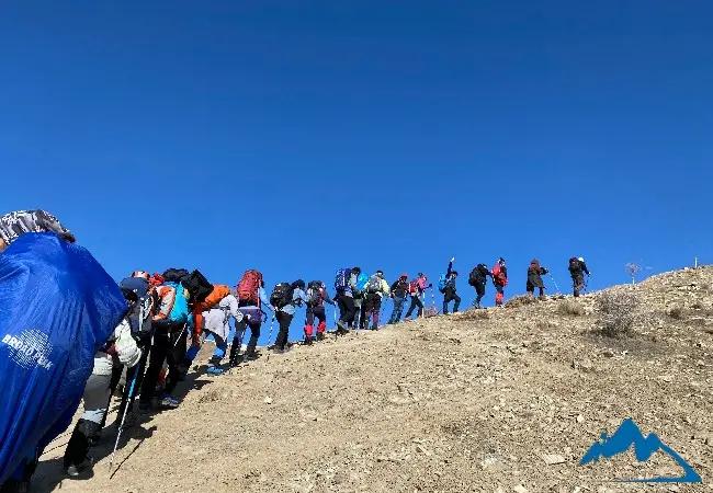 مسیر قله آسیاب باد