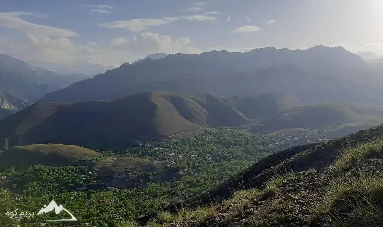 قله پورا جاده چالوس