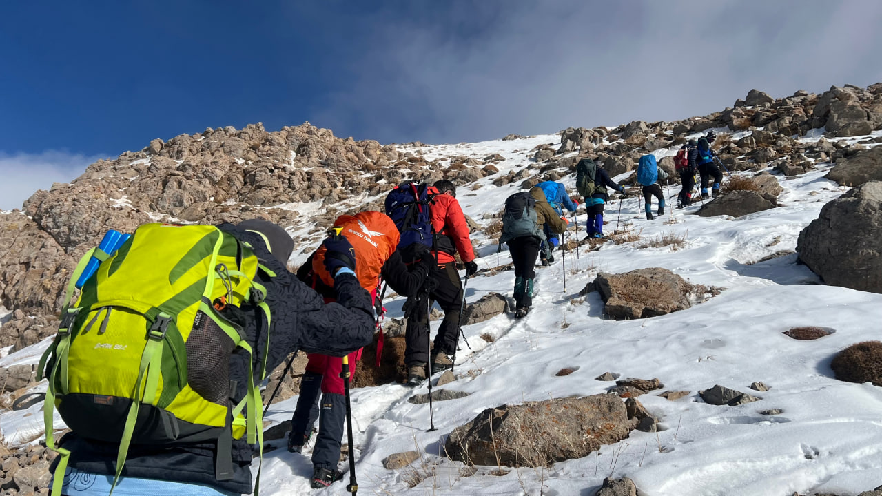 مسیر قله بزمچال