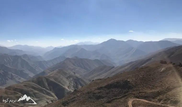 قله ناز از روستای سنج