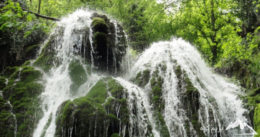 بلندترین آبشار خزه‌ای ایران