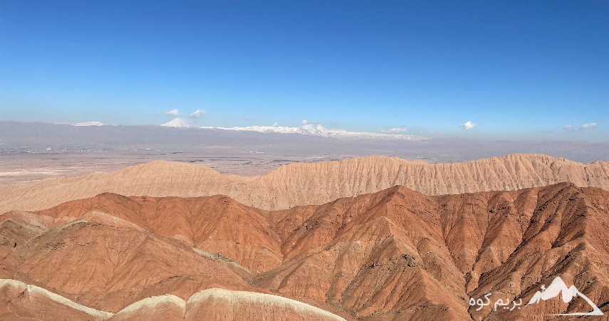قله طلا سرخ ترین کوه ایران