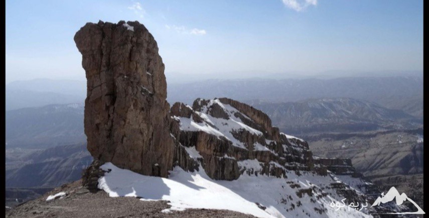 صعود به قله کان صیفی (طرح سیمرغ) طبیعتگردی ایلام