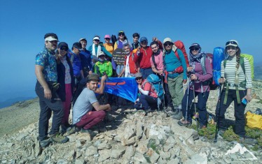 گزارش برنامه کوهپیمایی خط الراس فیلبند به قله المیستان