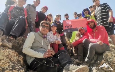 گزارش برنامه صعود به قله اسپیلت