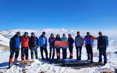 گزارش برنامه تلاش برای صعود به قله سیاه سنگ