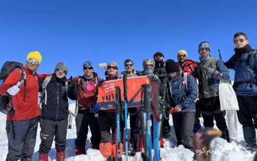 گزارش برنامه صعود به قله چین کلاغ