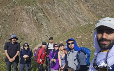 گزارش برنامه صعود به قله پیرزن کلوم