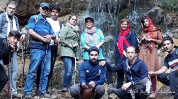 پیاده روی و طبیعت گردی در روستای دربند ولیان