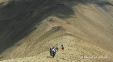 صعود به قله توچال از مسیر امامزاده داوود