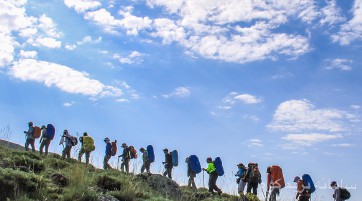 صعود زمستانی به قلهی ۵۱۳۷ متری آرارات
