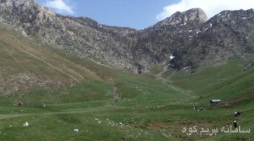 صعود زمستانه به قله شاهدژ از جبهه شمالی روستای لنگر
