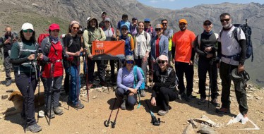 صعود به قله عرقچین و تنگچال